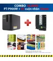 Combo: PT-P900W + 5 Cuộn nhãn 18mm (siêu dính)