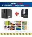 Combo: PT-P900W + 5 Cuộn nhãn 24mm