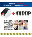 Combo: QL-800 + 5 Cuộn nhãn 29mm