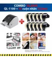 Combo: QL-1100 + 10 Cuộn nhãn 152mm
