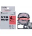 Tepra SC4R (Chữ đen nền đỏ, khổ 4mm)
