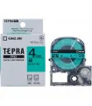 Tepra SC4G (Chữ đen nền xanh lá, khổ 4mm)