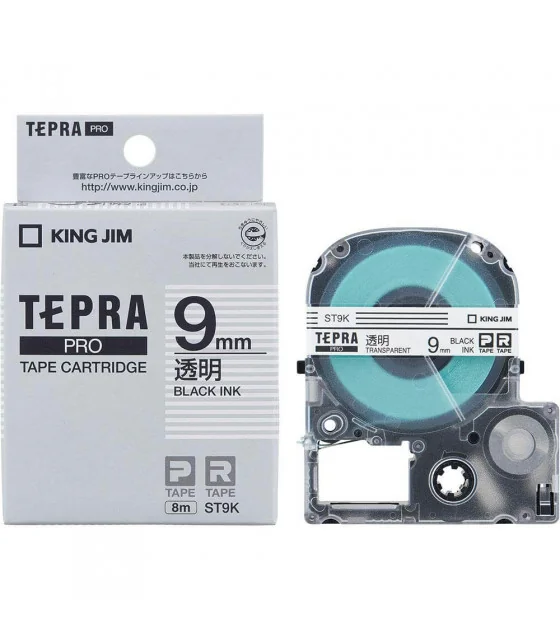 Tepra ST9K (Chữ đen nền trong, khổ 9mm)