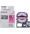 Tepra SC9P (Chữ đen nền hồng, khổ 9mm)