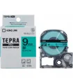 Tepra SC9G (Chữ đen nền xanh lá, khổ 9mm)