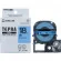Tepra SC18B (Chữ đen nền xanh dương, khổ 18mm)