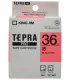 Tepra SC36R (Chữ đen nền đỏ, khổ 36mm) | ⓿❽❻❽❺⓿❺⓿❺❺ | Nhãn in, tem in, giấy in, băng nhãn, tape in | khuetu.vn