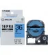 Tepra SC36B (Chữ đen nền xanh dương, khổ 36mm) | ⓿❽❻❽❺⓿❺⓿❺❺ | Nhãn in, tem in, giấy in, băng nhãn, tape in | khuetu.vn