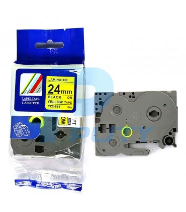 Nhãn in TZ2-651, khổ 24mm | ⓿❽❻❽❺⓿❺⓿❺❺ | Nhãn in, tem in, giấy in, băng nhãn, tape in | khuetu.vn