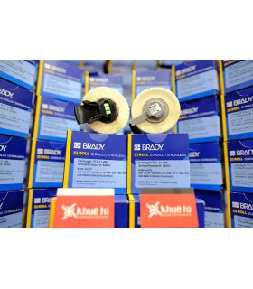 Brady PTL-11-498, Vinyl Cloth, màu trắng, 19.05mm x ‪12.7‬mm x 500 nhãn | ⓿❽❻❽❺⓿❺⓿❺❺ | Nhãn in, tem in, giấy in, băng nhãn, t...