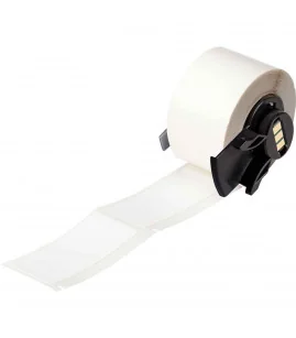 Brady PTL-21-498, Vinyl Cloth, màu trắng, ‪63.5mm x ‪25.4mm x 100 nhãn | ⓿❽❻❽❺⓿❺⓿❺❺ | Nhãn in, tem in, giấy in, băng nhãn, ta...