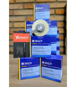 Brady PTL-21-498, Vinyl Cloth, màu trắng, ‪63.5mm x ‪25.4mm x 100 nhãn | ⓿❽❻❽❺⓿❺⓿❺❺ | Nhãn in, tem in, giấy in, băng nhãn, ta...