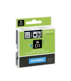 Dymo D1 S0720770 43610 6mm x 7m, Black on Clear | ⓿❽❻❽❺⓿❺⓿❺❺ | Nhãn in, tem in, giấy in, băng nhãn, tape in | khuetu.vn