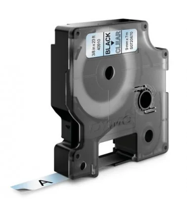 Dymo D1 S0720670 40910 9mm x 7m, Black on Clear | ⓿❽❻❽❺⓿❺⓿❺❺ | Nhãn in, tem in, giấy in, băng nhãn, tape in | khuetu.vn