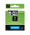 Dymo D1 S0720670 40910 9mm x 7m, Black on Clear