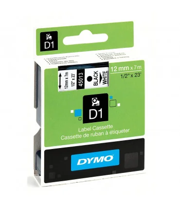 Dymo D1 S0720530 45013 12mm x 7m, Black on White | ⓿❽❻❽❺⓿❺⓿❺❺ | Nhãn in, tem in, giấy in, băng nhãn, tape in | khuetu.vn