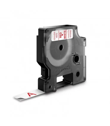 Dymo D1 S0720550 45015 12mm x 7m, Red on White | ⓿❽❻❽❺⓿❺⓿❺❺ | Nhãn in, tem in, giấy in, băng nhãn, tape in | khuetu.vn
