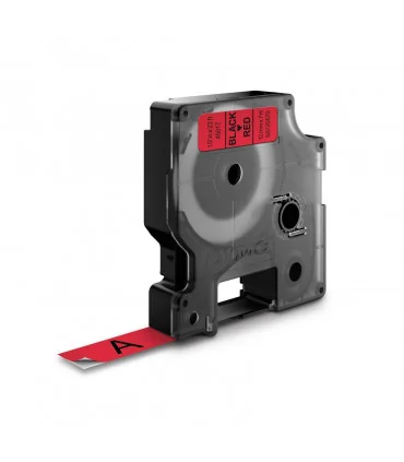Dymo D1 S0720570 45017 12mm x 7m, Black on Red | ⓿❽❻❽❺⓿❺⓿❺❺ | Nhãn in, tem in, giấy in, băng nhãn, tape in | khuetu.vn