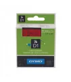 Dymo D1 S0720570 45017 12mm x 7m, Black on Red