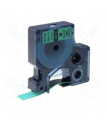 Dymo D1 S0720590 45019 12mm x 7m, Black on Green | ⓿❽❻❽❺⓿❺⓿❺❺ | Nhãn in, tem in, giấy in, băng nhãn, tape in | khuetu.vn