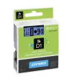 Dymo D1 S0720860 45806 19mm x 7m, Black on Blue