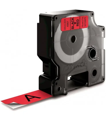 Dymo D1 S0720870 45807 19mm x 7m, Black on Red | ⓿❽❻❽❺⓿❺⓿❺❺ | Nhãn in, tem in, giấy in, băng nhãn, tape in | khuetu.vn