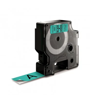 Dymo D1 S0720890 45809 19mm x 7m, Black on Green | ⓿❽❻❽❺⓿❺⓿❺❺ | Nhãn in, tem in, giấy in, băng nhãn, tape in | khuetu.vn