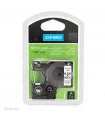 Dymo D1 S0718060 16959 Permanent Polyester 12mm x 5.5m, Black on White