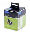 Dymo S0722480 (99019), LabelWriter Large Lever Arch File Labels 190mm x 59mm x 110 labels - Black on White
