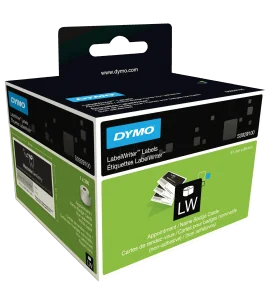 Dymo S0929100, LabelWriter Appointment / Name Badge Cards Labels 51mm x 89mm x 300 labels - Black on White | ⓿❽❻❽❺⓿❺⓿❺❺ | Nhã...