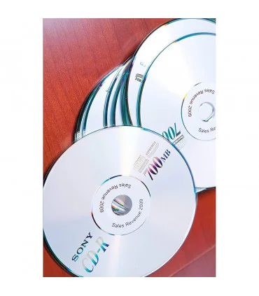 Dymo S0719250 (14681), LabelWriter CD / DVD Labels 57mm x 169 labels - Black on White | ⓿❽❻❽❺⓿❺⓿❺❺ | Nhãn in, tem in, giấy in...