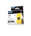 Dymo S0718600 (18444), Vinyl Label Tape, 12mm x 5.5m, Black on White
