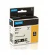 Dymo S0718620 (18445), Vinyl Label Tape, 19mm x 5.5m, Black on White | ⓿❽❻❽❺⓿❺⓿❺❺ | Nhãn in, tem in, giấy in, băng nhãn, tape...