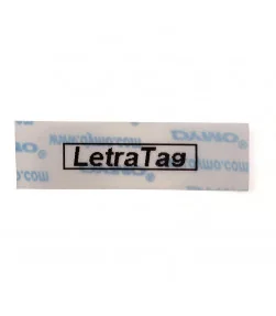 Dymo LetraTag S0721530 (12267) Plastic Label Tape 12mm x 4m - Black on Transparent | ⓿❽❻❽❺⓿❺⓿❺❺ | Nhãn in, tem in, giấy in, b...