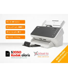 Máy scan Kodak s2050 (50ppm, 6000ppd, A4, USB) | Phân phối Kodak Scanner | ⓿❽❻❽❺⓿❺⓿❺❺ | khuetu.vn