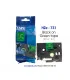 Nhãn in HZe-731 (TZe-731, TZ2-731), 12mm x 8m, Black on Green | ⓿❽❻❽❺⓿❺⓿❺❺ | Nhãn in, tem in, giấy in, băng nhãn, tape in | k...