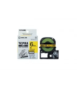 Tepra SC6YW (Chữ đen nền vàng, khổ 6mm, siêu dính) | ⓿❽❻❽❺⓿❺⓿❺❺ | Nhãn in, tem in, giấy in, băng nhãn, tape in | khuetu.vn