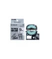 Tepra SS9KW (Chữ đen nền trắng, khổ 9mm, siêu dính)