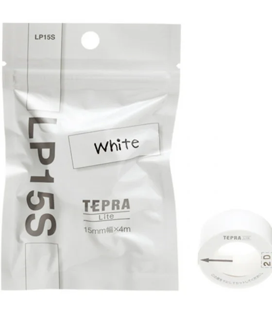 Tepra LITE LP15S (khổ 15mm x 4m, trắng)