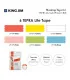 Tepra LITE LP15R (khổ 15mm x 4m, đỏ) | ⓿❽❻❽❺⓿❺⓿❺❺ | Nhãn in, tem in, giấy in, băng nhãn, tape in | khuetu.vn
