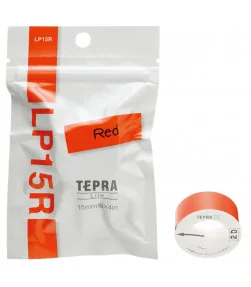Tepra LITE LP15R (khổ 15mm x 4m, đỏ) | ⓿❽❻❽❺⓿❺⓿❺❺ | Nhãn in, tem in, giấy in, băng nhãn, tape in | khuetu.vn