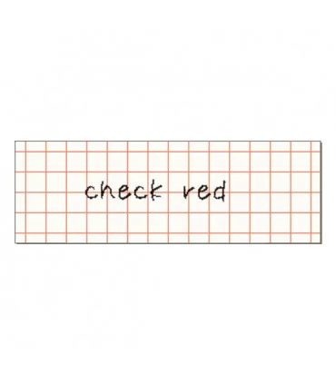 Tepra Coharu TPT15-004 (khổ 15mm x 4m, check red) | ⓿❽❻❽❺⓿❺⓿❺❺ | Nhãn in, tem in, giấy in, băng nhãn, tape in | khuetu.vn