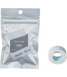 Tepra Coharu TPT15-007 (khổ 15mm x 4m, smoky blue) | ⓿❽❻❽❺⓿❺⓿❺❺ | Nhãn in, tem in, giấy in, băng nhãn, tape in | khuetu.vn