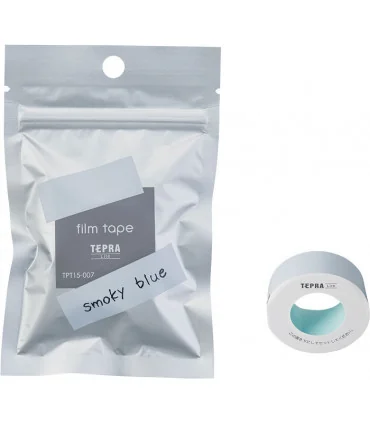 Tepra Coharu TPT15-007 (khổ 15mm x 4m, smoky blue) | ⓿❽❻❽❺⓿❺⓿❺❺ | Nhãn in, tem in, giấy in, băng nhãn, tape in | khuetu.vn