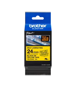 Brother TZe-SL661, khổ 36mm, dài 8m, Black on Yellow, dán cáp CAT5E/6 | ⓿❽❻❽❺⓿❺⓿❺❺ | Nhãn in, tem in, giấy in, băng nhãn, tap...