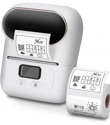 Máy in nhãn Máy in nhãn di động M110, Bluetooth, in qua app, màu trắng | ⓿❽❻❽❺⓿❺⓿❺❺ | Máy in nhãn, máy in tem, máy in mã vạch...