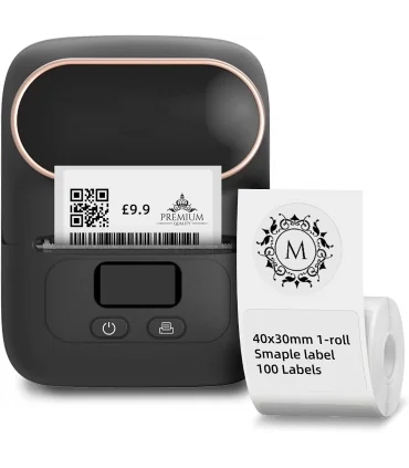 Máy in nhãn Máy in nhãn di động M110, Bluetooth, in qua app, màu đen | ⓿❽❻❽❺⓿❺⓿❺❺ | Máy in nhãn, máy in tem, máy in mã vạch |...