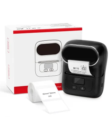 Máy in nhãn Máy in nhãn di động M110, Bluetooth, in qua app, màu đen | ⓿❽❻❽❺⓿❺⓿❺❺ | Máy in nhãn, máy in tem, máy in mã vạch |...