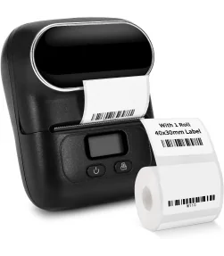 Máy in nhãn Máy in nhãn di động M110, Bluetooth, in qua app, màu đen | ⓿❽❻❽❺⓿❺⓿❺❺ | Máy in nhãn, máy in tem, máy in mã vạch |...