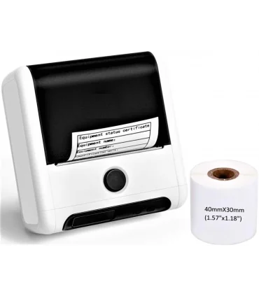 Máy in nhãn Máy in nhãn di động M200, Bluetooth, in qua app, màu trắng | ⓿❽❻❽❺⓿❺⓿❺❺ | Máy in nhãn, máy in tem, máy in mã vạch...